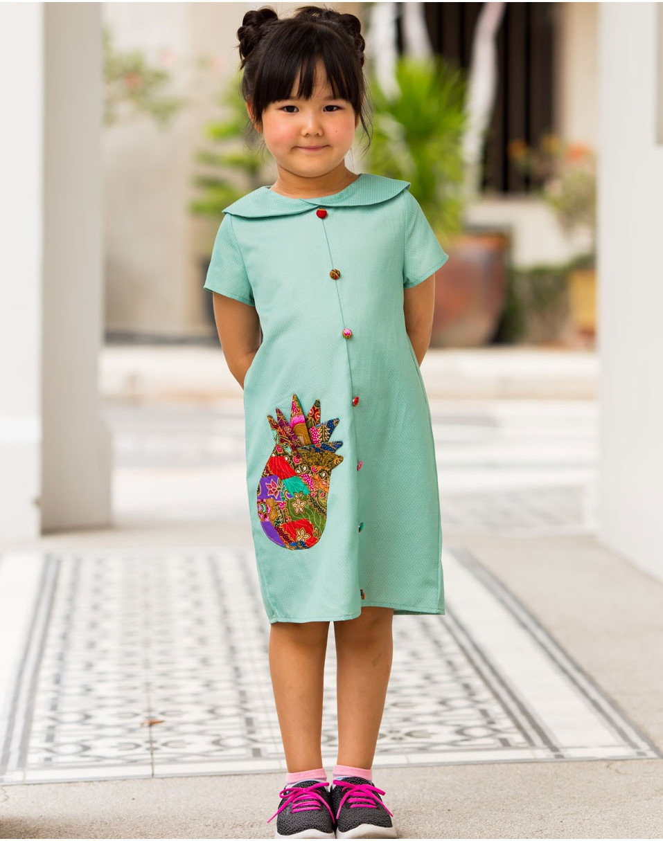 Pineapple Vintage Dress
