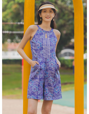 Avery Batik Romper