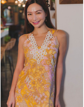 Adena Summer Batik Dress