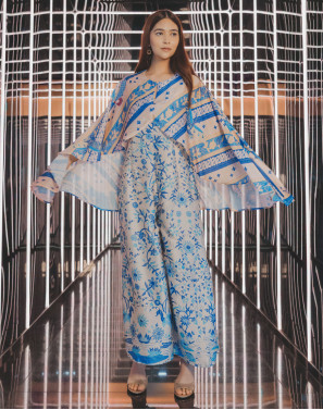 Tiffanee Cape Jumpsuit