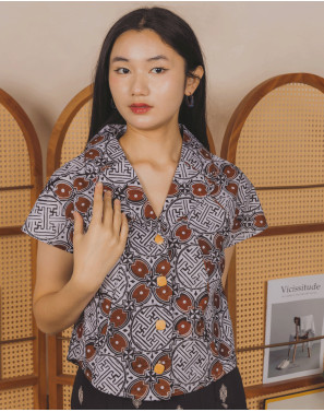Bodil Batik Cap Blouse