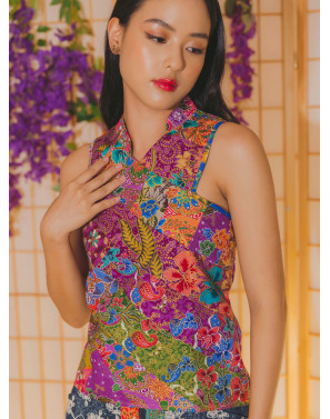 LiYing Batik Gold Patchwork