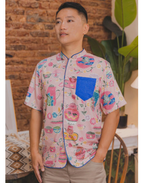 Pinkanakan Mandarin Shirt