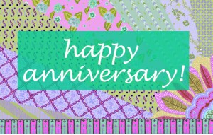 
			                        			Happy Anniversary