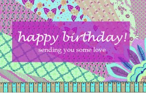 
			                        			Happy Birthday
